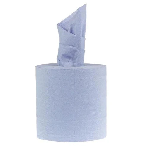 Blue Roll, 2ply Centrefeed - 6 Pack