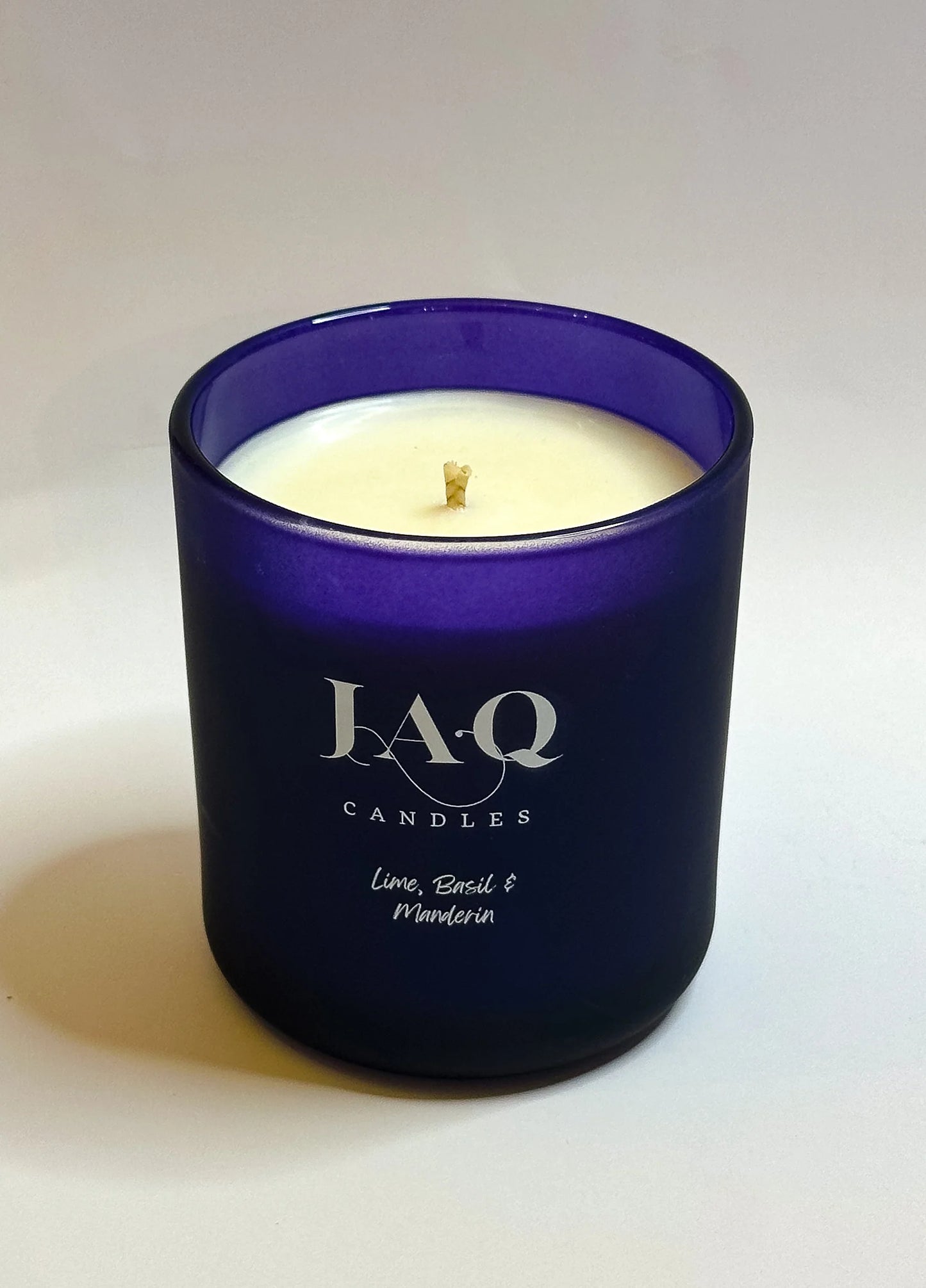 Lime Basil & Mandarin Candle by JAQ Candles