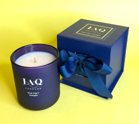 Sweet Mint & Eucalyptus Candle by JAQ Candles