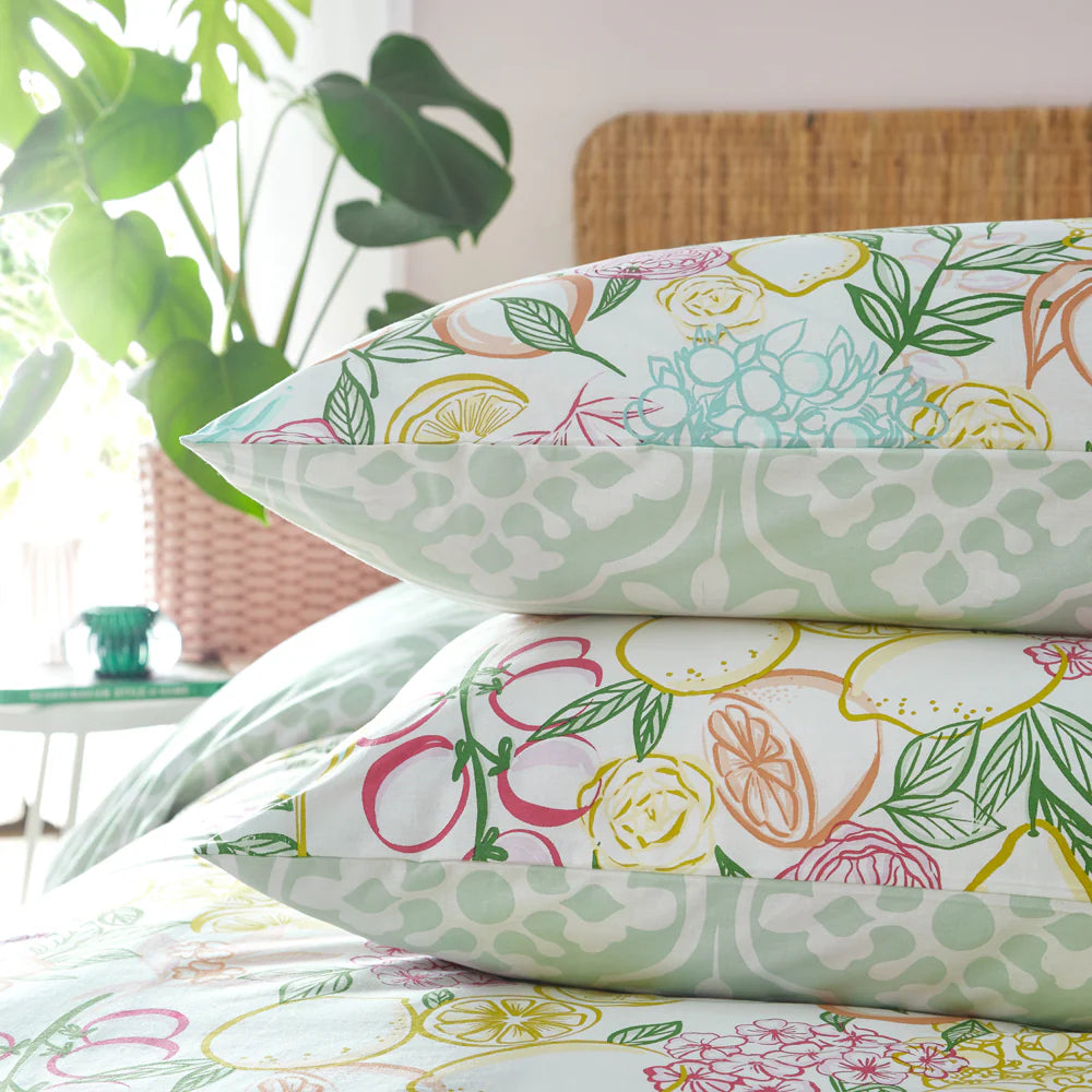 Taormina Floral Duvet Cover Set by furn.