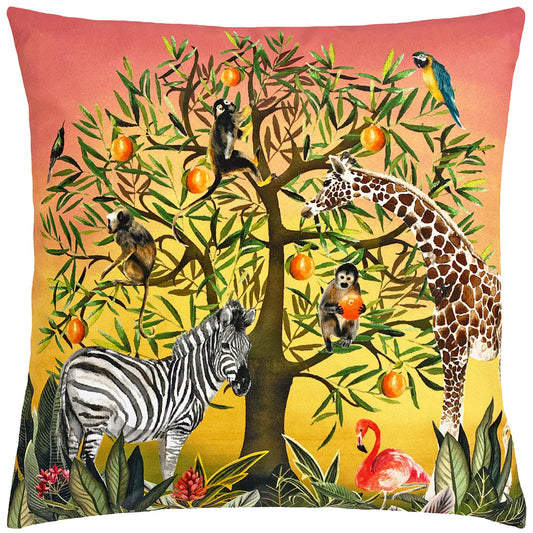 Tree of Life Outdoor Cushion, 43x43cm by Evans Lichfield