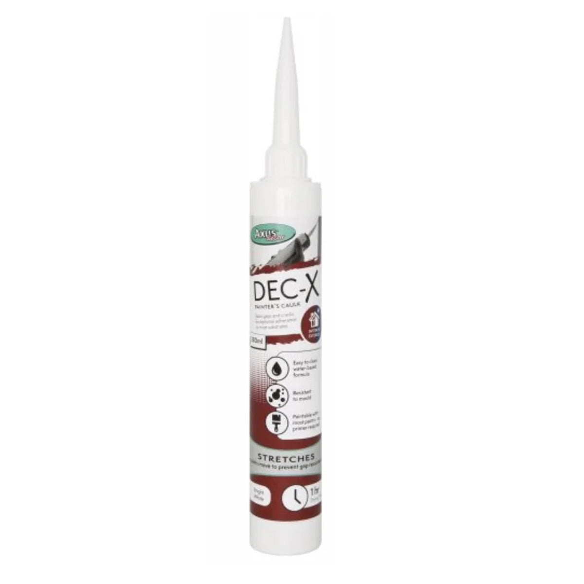 Axus Decor Dec-x Painters Caulk 380ml - Bright White