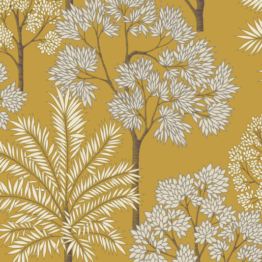 City of Palms Ochre A49803 by Grandeco