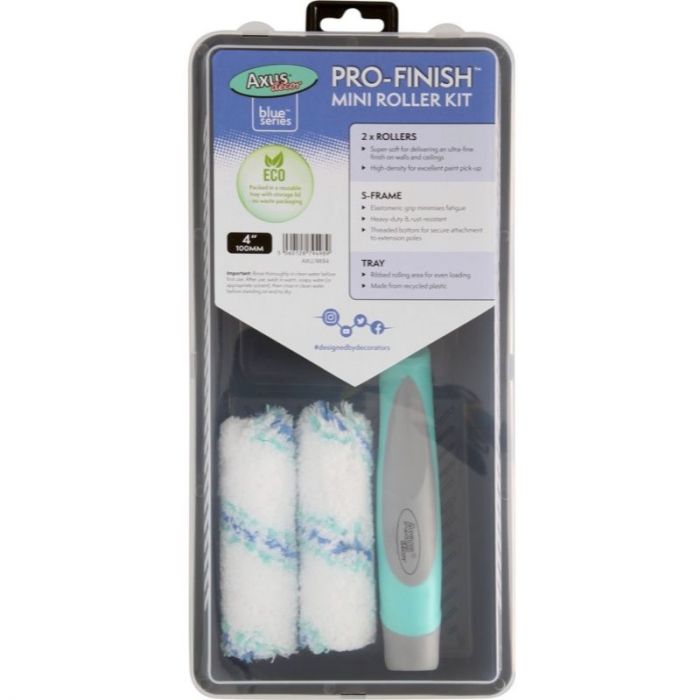 Axus Decor Pro-Finish Mini Roller Kit 4"