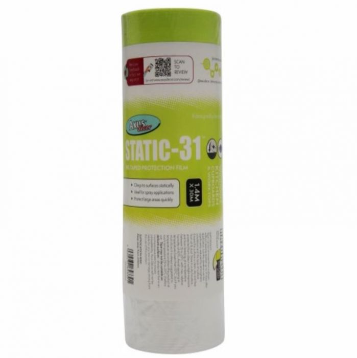 Axus Decor Static 31 Pre-Taped Protection FIlm