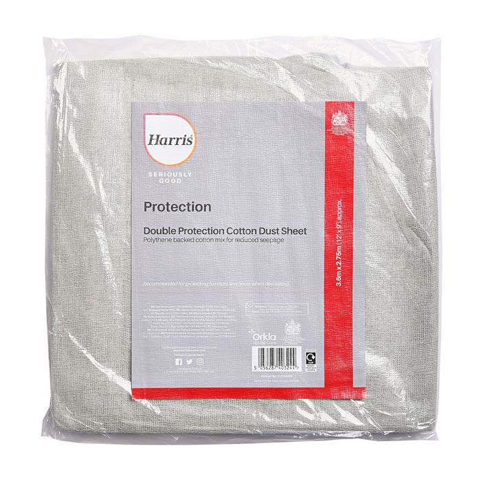 Seriously Good Cotton Dust Sheet 3.6m x 2.75m