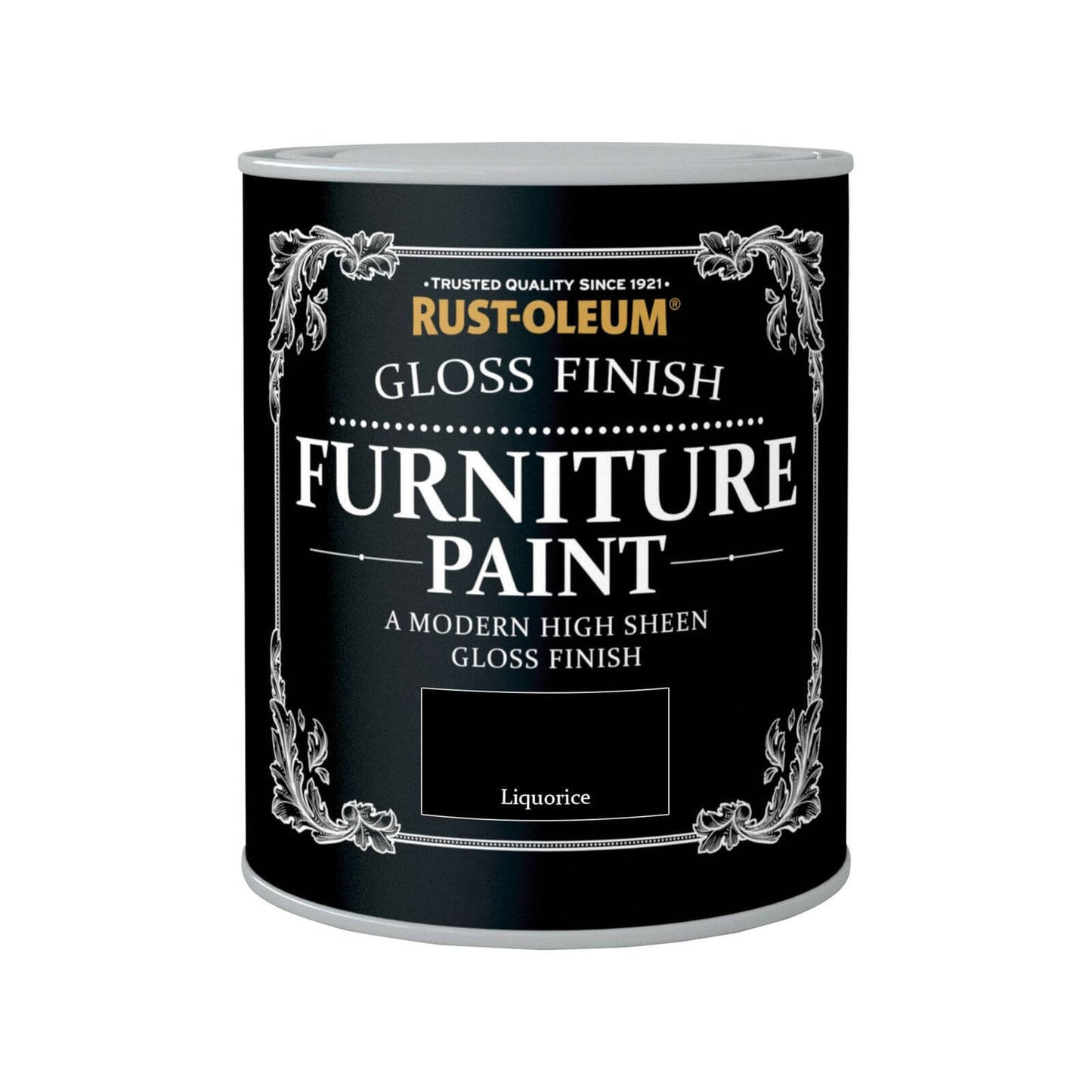 Rust-Oleum Gloss Finish Furniture Paint Liquorice