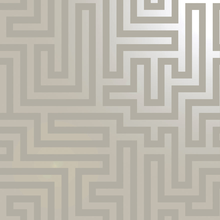 Glistening Maze Taupe 12911 by Holden Decor
