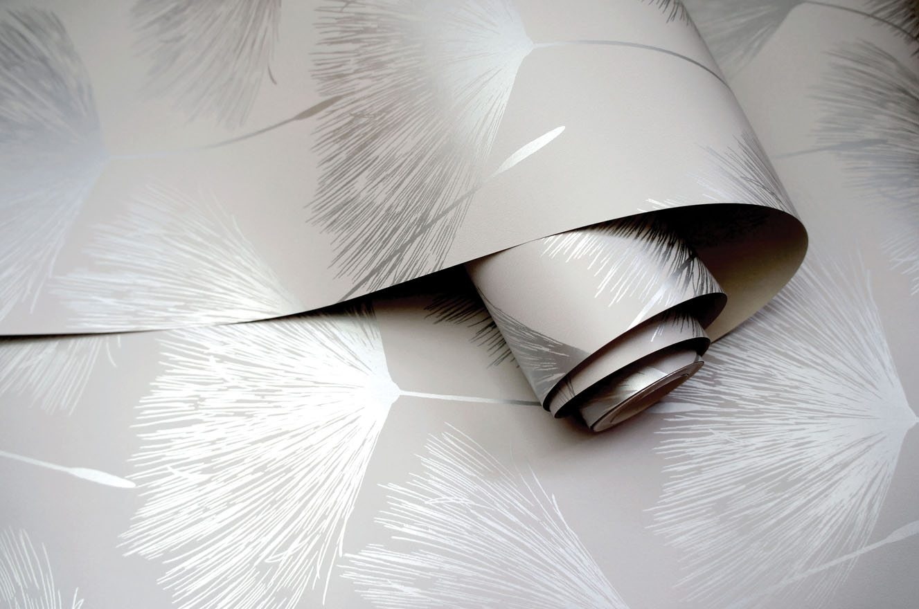 Glistening Fleur Grey 12920 by Holden Decor