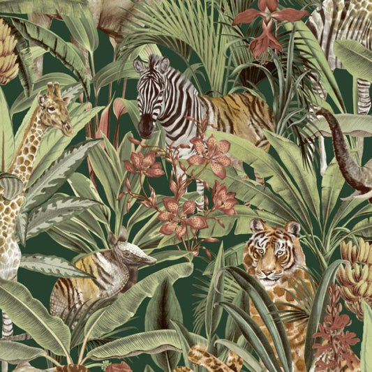 Safari Fusion Green 13010 by Holden Decor