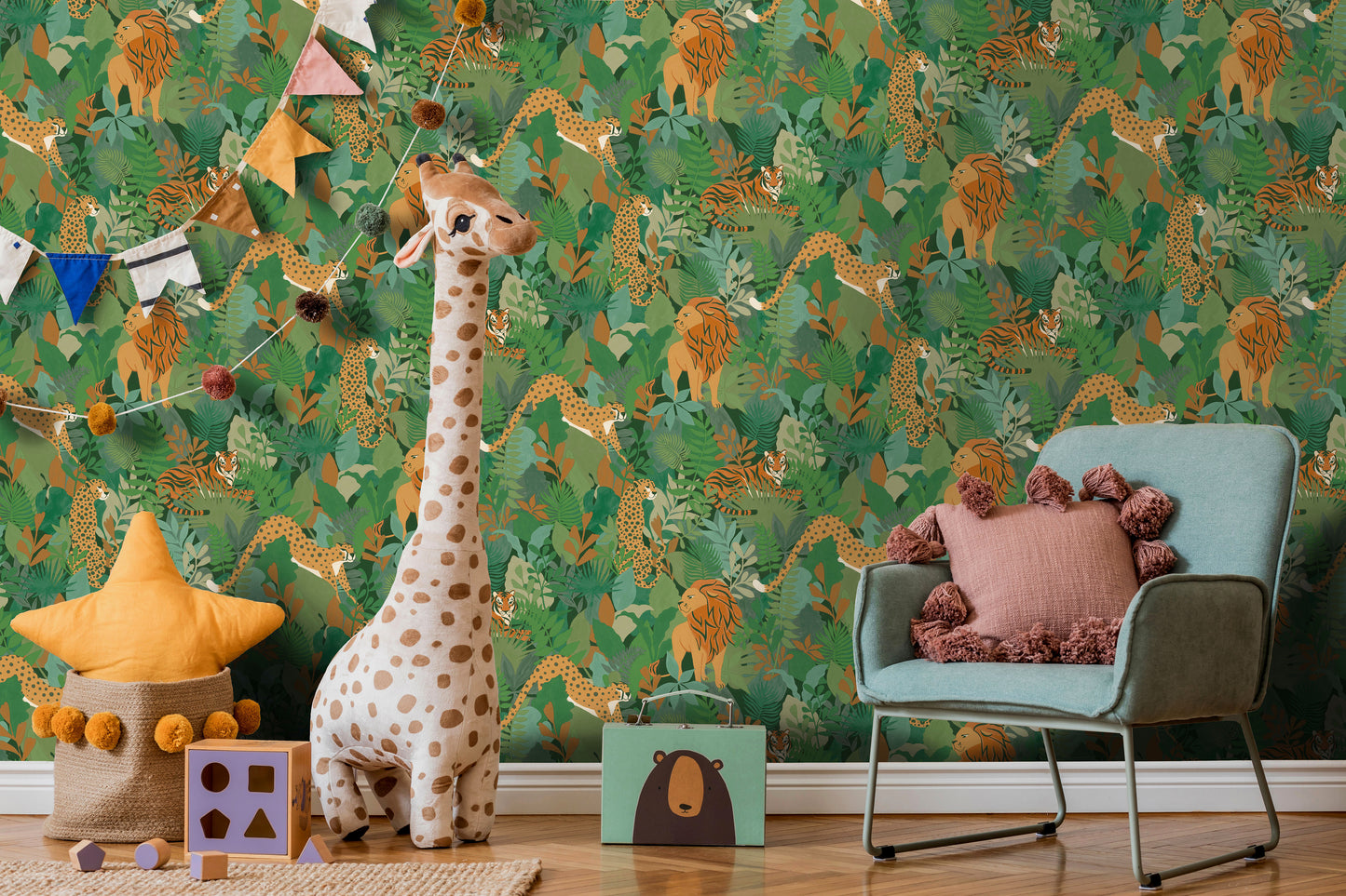 Animal Kingdom Green 13071 by Holden Decor