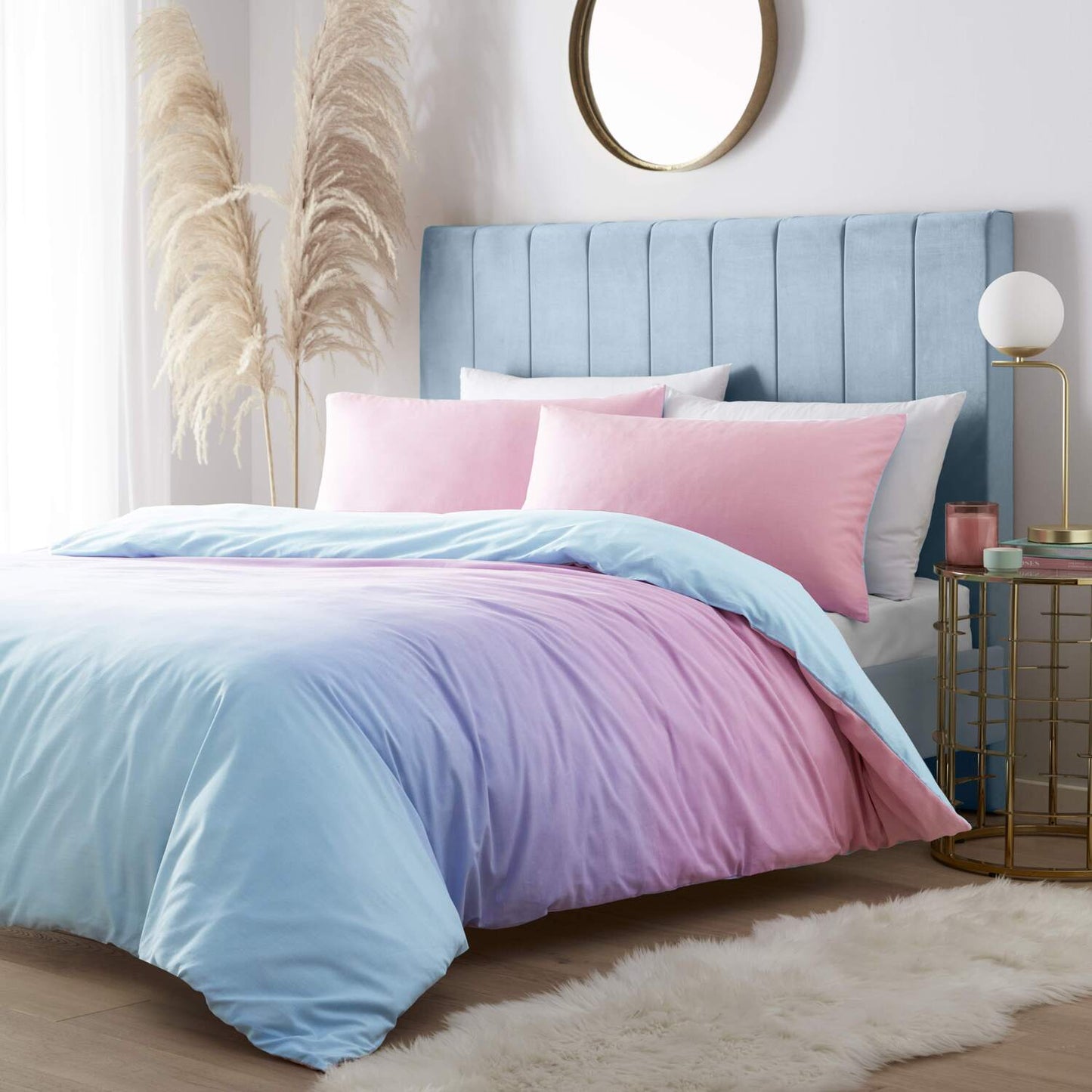 Rainbow Ombre Duvet Cover Set by Portfolio Home