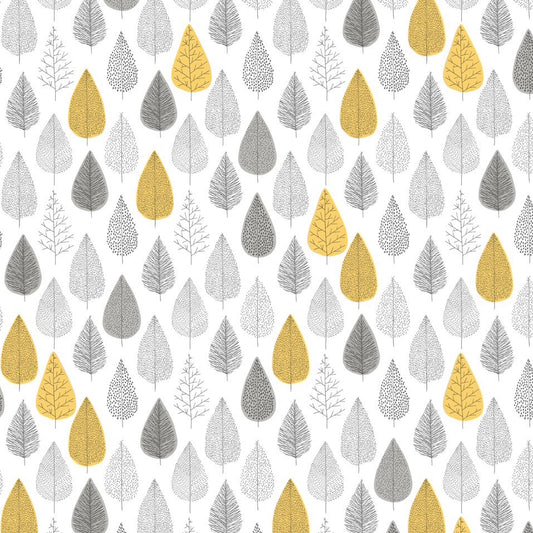 Into The Woods Grey/Ochre169501 by Muriva