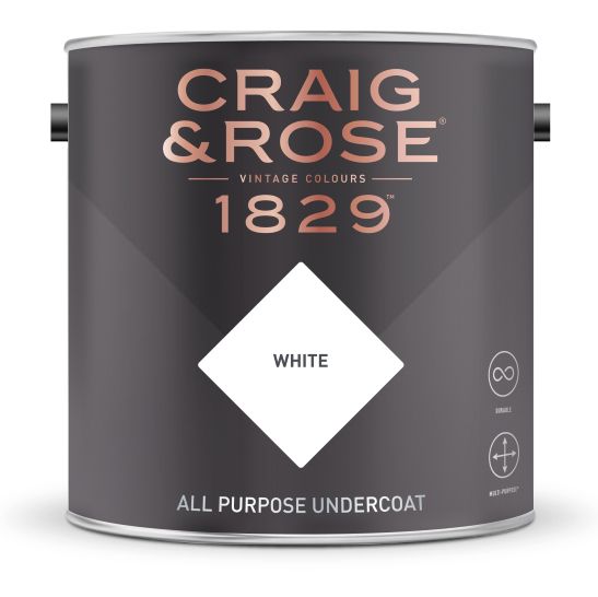 Craig & Rose 1829 White Undercoat