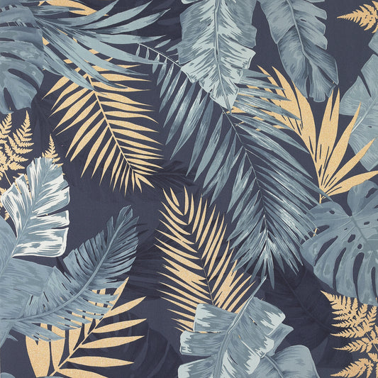 Soft Tropical Navy 297203 by Arthouse