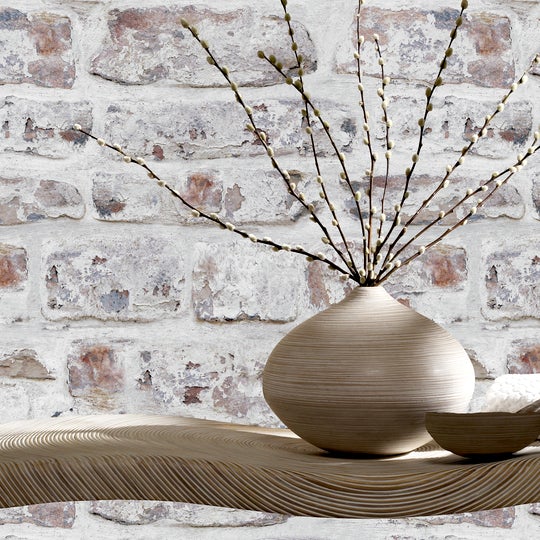 White Washed Wall Artistick 300204 by Arthouse