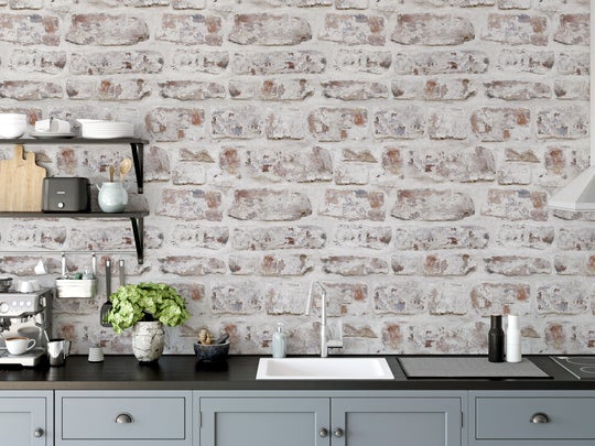 White Washed Wall Artistick 300204 by Arthouse