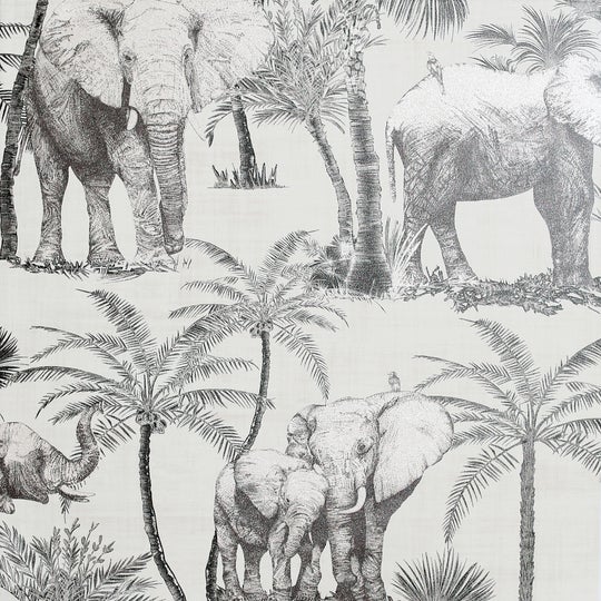 Elephant Grove Charcoal Artistick 300206 by Arthouse