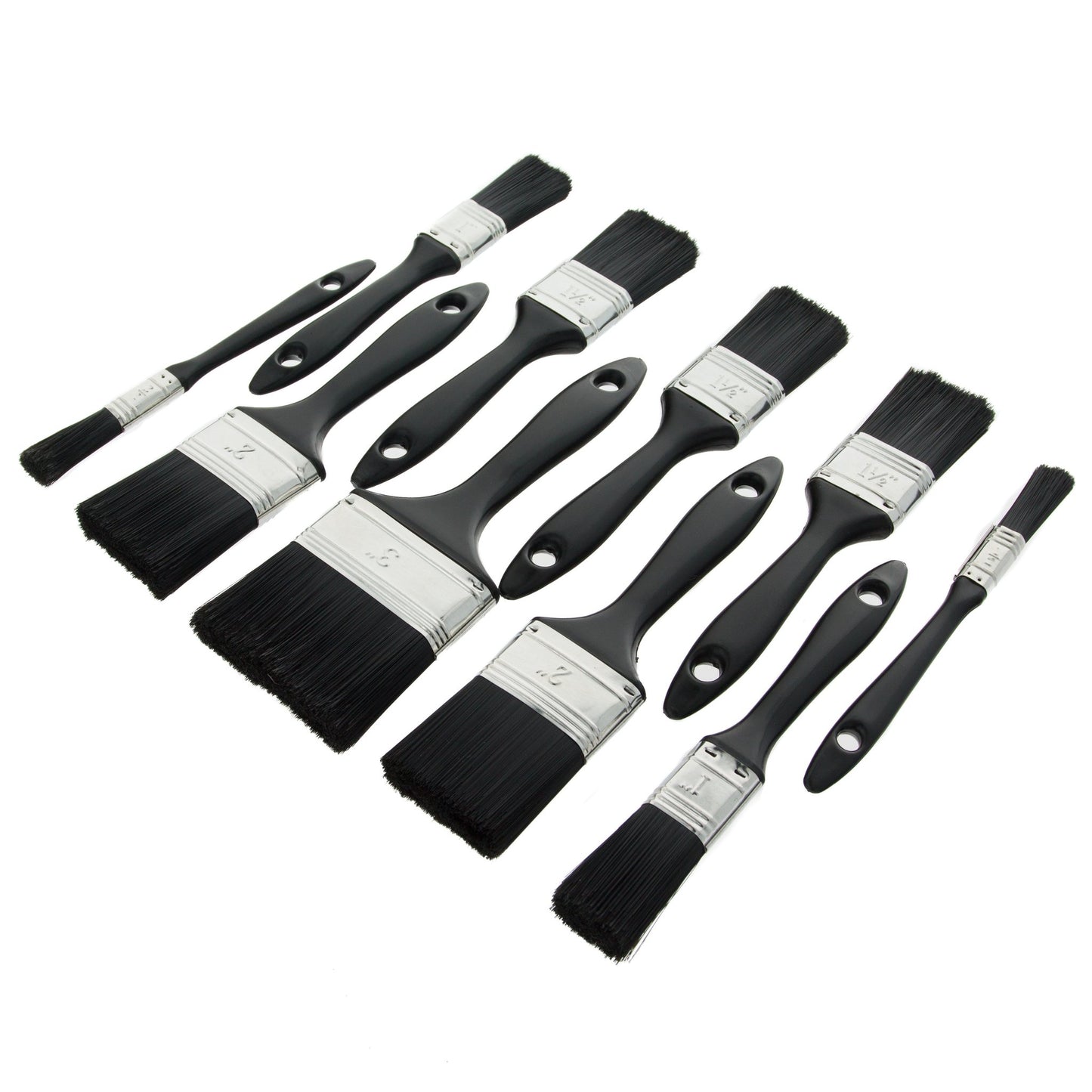 Task Partner Paint Brush Set, 10 Piece