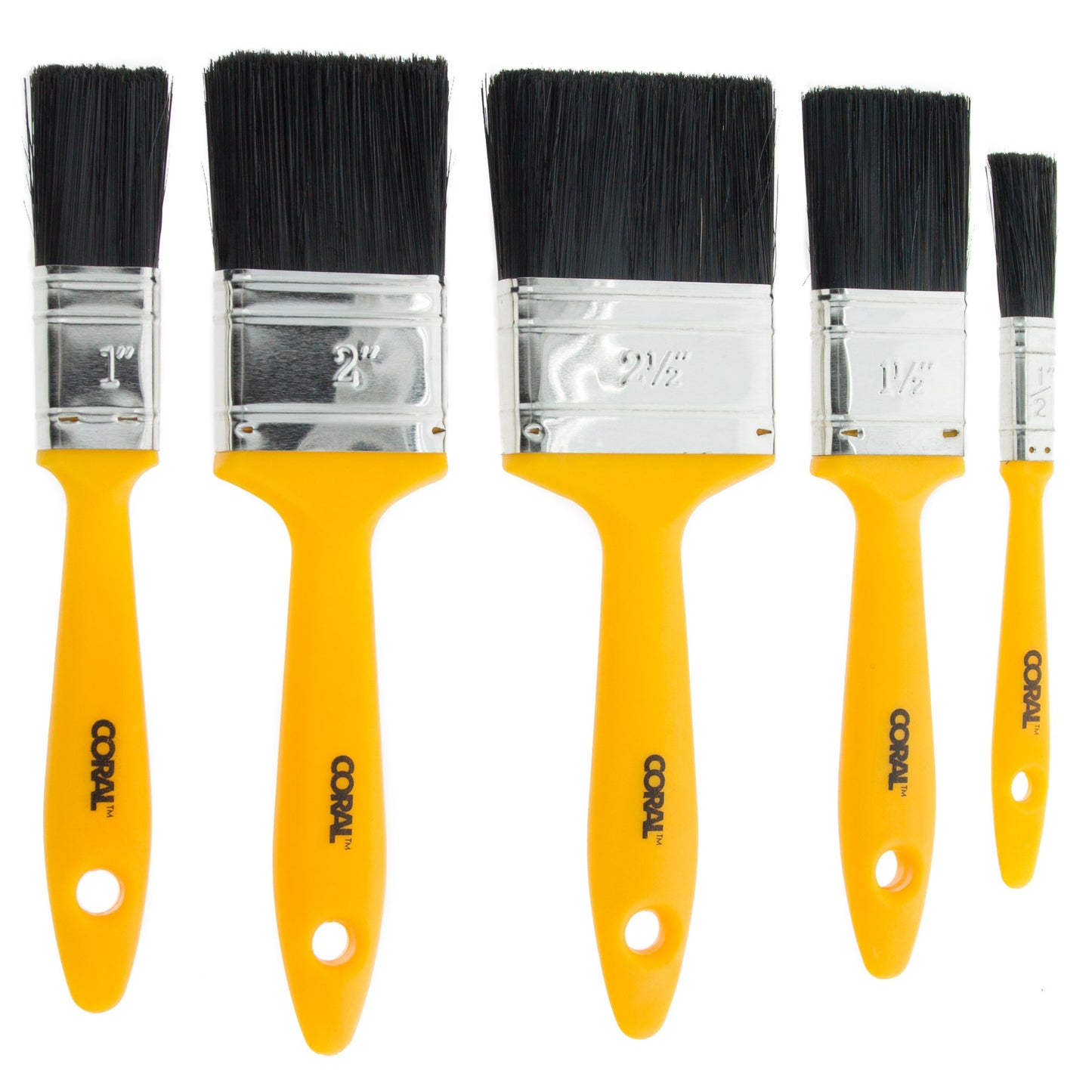 Essentials Paint Brush Set 5 piece