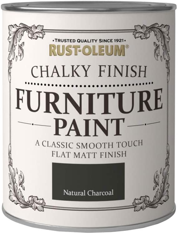 Rust-Oleum Chalky Finish Furniture Paint Natural Charcoal
