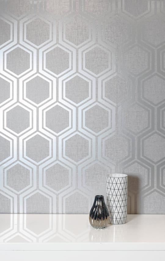 Luxe Hexagon 910206 by Arthouse