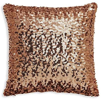 Bronze Sequin Cushion by Arthouse