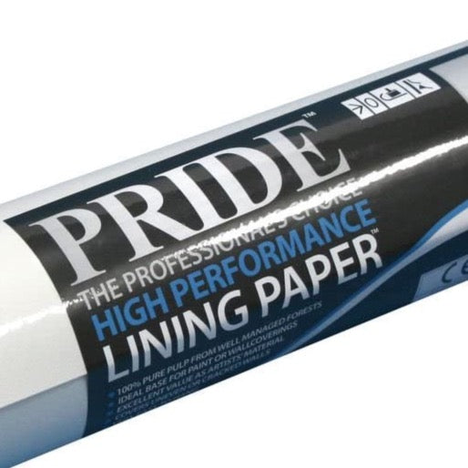Professional 10m Lining Paper by Belgravia Decor