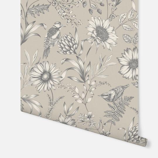 Botanical Songbird Natural 676000 by Arthouse