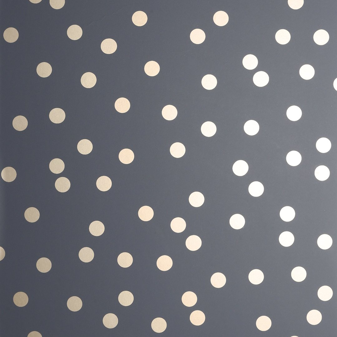 Dotty Charcoal/Rose Gold 685001 by Arthouse