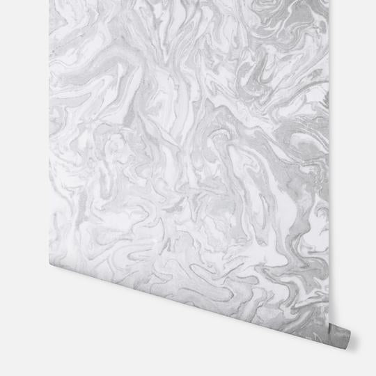 Liquid Marble Grey 693901 by Arthouse