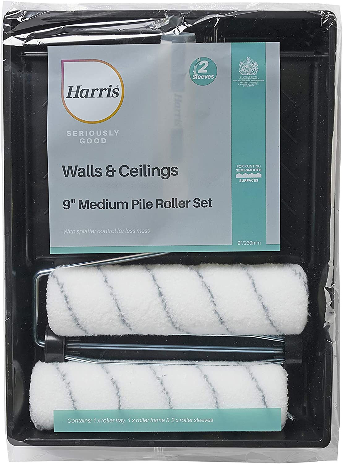 Seriously Good Walls & Ceilings Twin Medium Pile Roller Set 9in