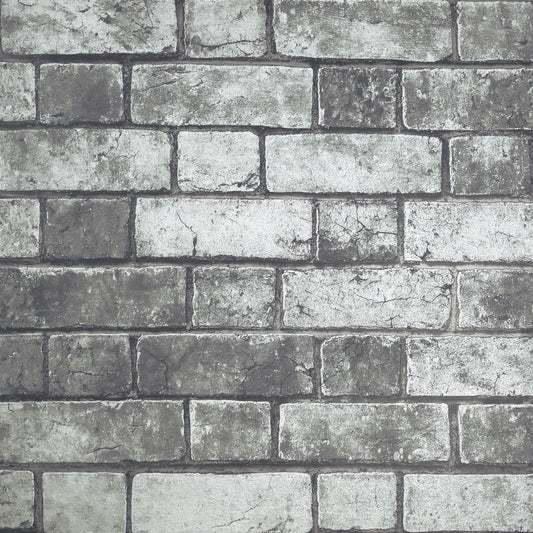 Brickwork Grey 886500 by Arthouse