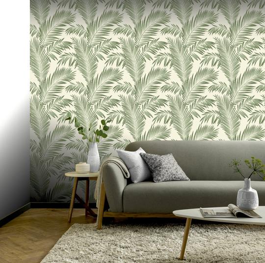 Tropical Palm Green 906802 by Arthouse