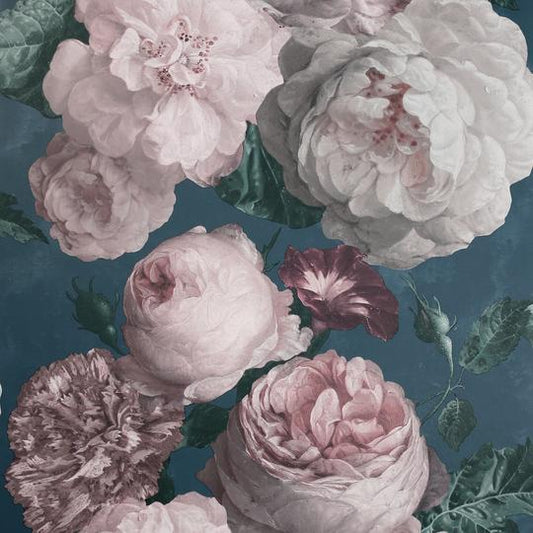 Highgrove Floral Teal 909301 by Arthouse