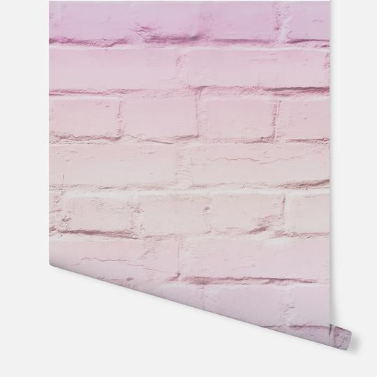 Ombre Brick Pastel Pink 909706 by Arthouse