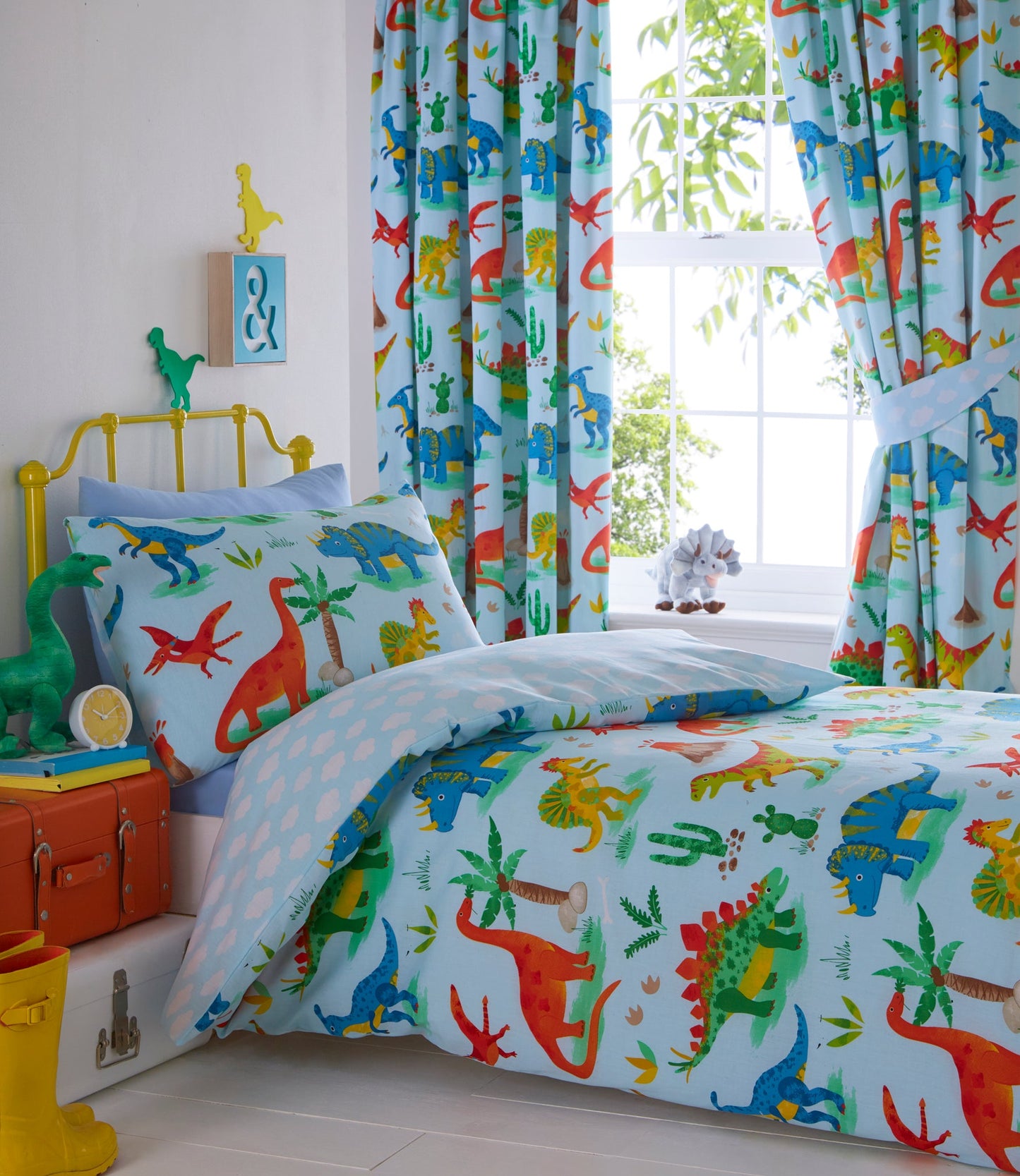 Kids Club Dinosaur Duvet Set by Portfolio Home