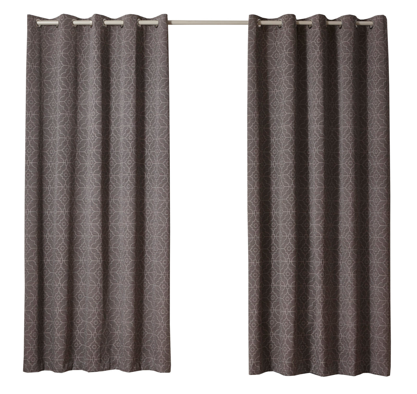 Franklin Eyelet Curtains Charcoal