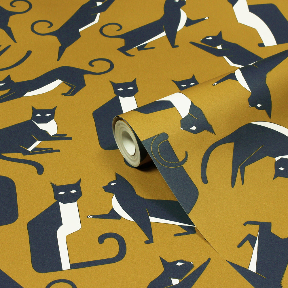 Geo Cat Mustard GEOCAT/WP1/MUS by Furn.