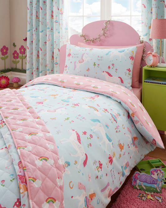 Kids Club Magical Unicorns Duvet Set by Portfolio Home