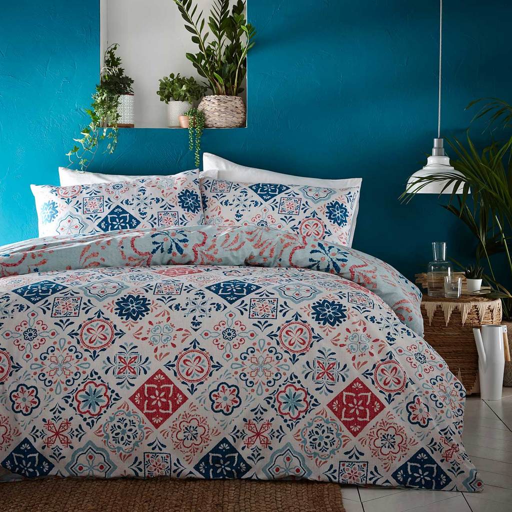 Morocco Teal Duvet Cover Set by Portfolio Home