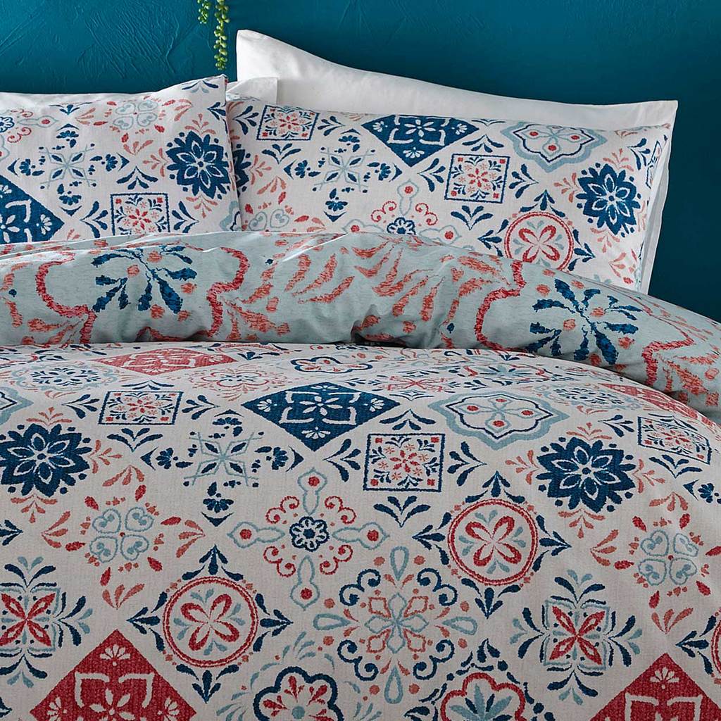 Morocco Teal Duvet Cover Set by Portfolio Home