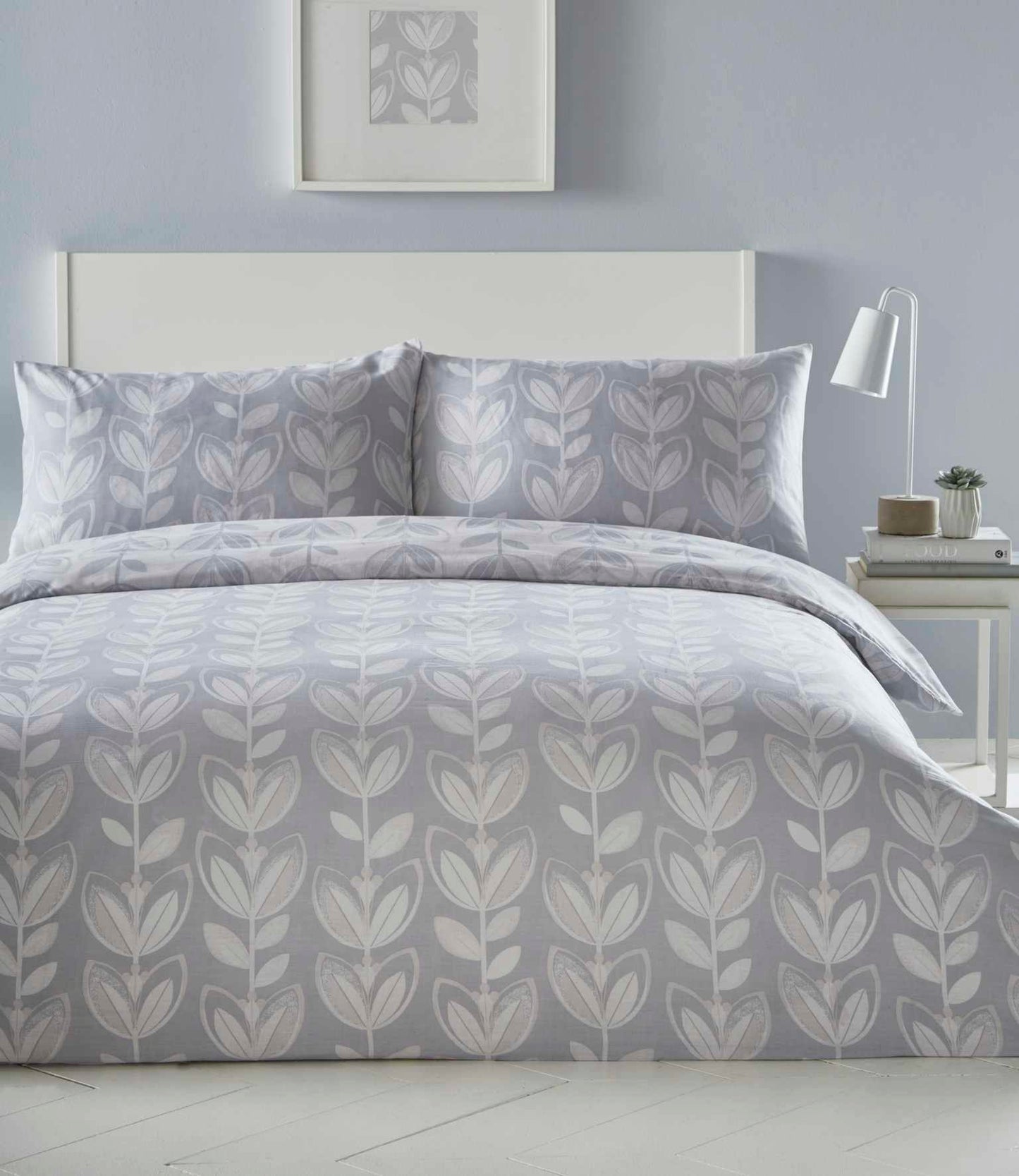 Escada Grey Duvet Cover Set by Portfolio Home