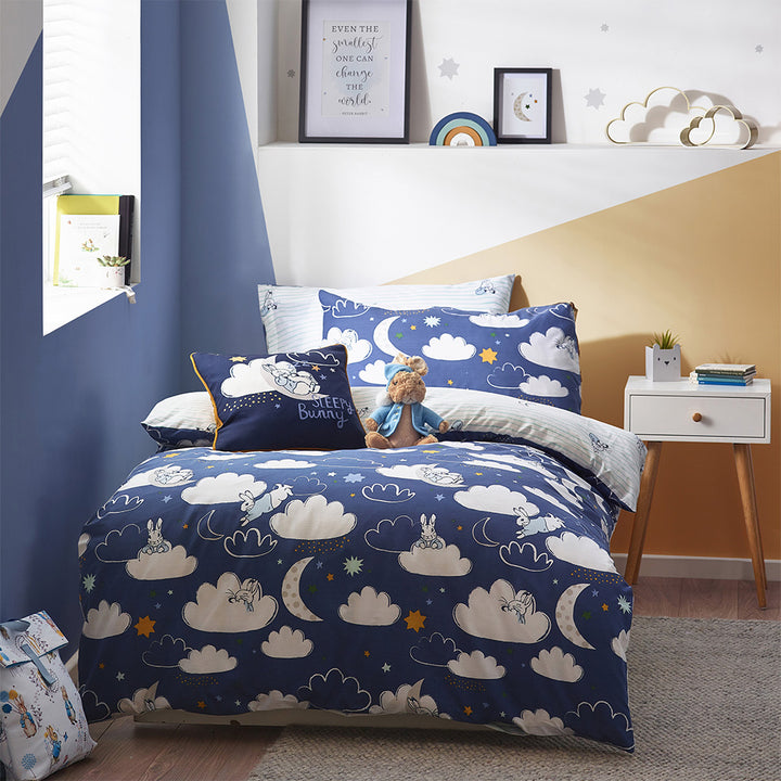 Sleepy Head Peter Rabbit Blue Duvet Set by Peter Rabbit.