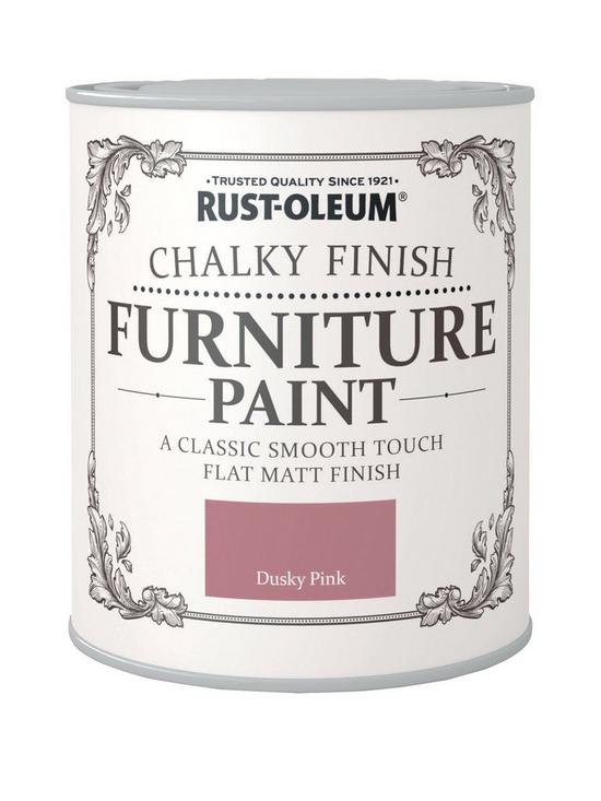 Rust-Oleum Chalky Finish Furniture Paint Dusky Pink