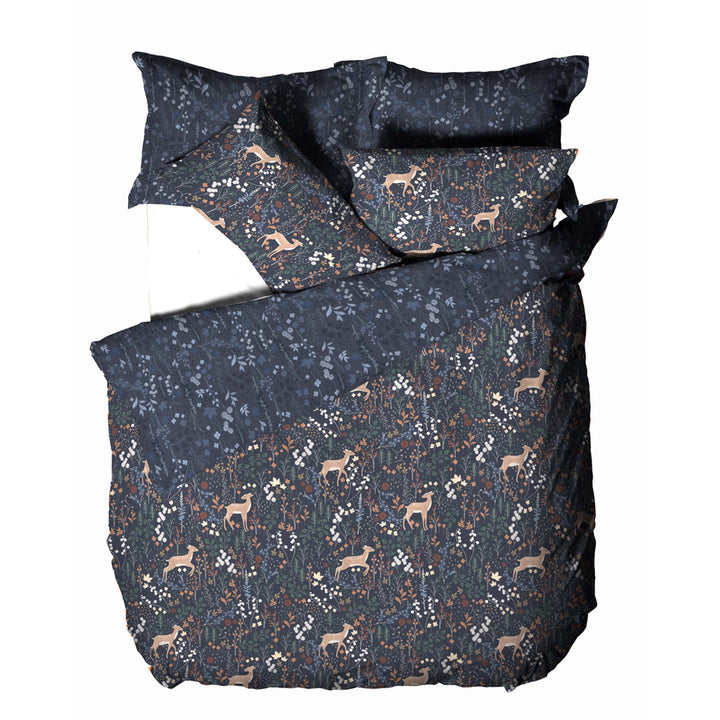 Richmond Midnight Duvet Cover Set by Furn.