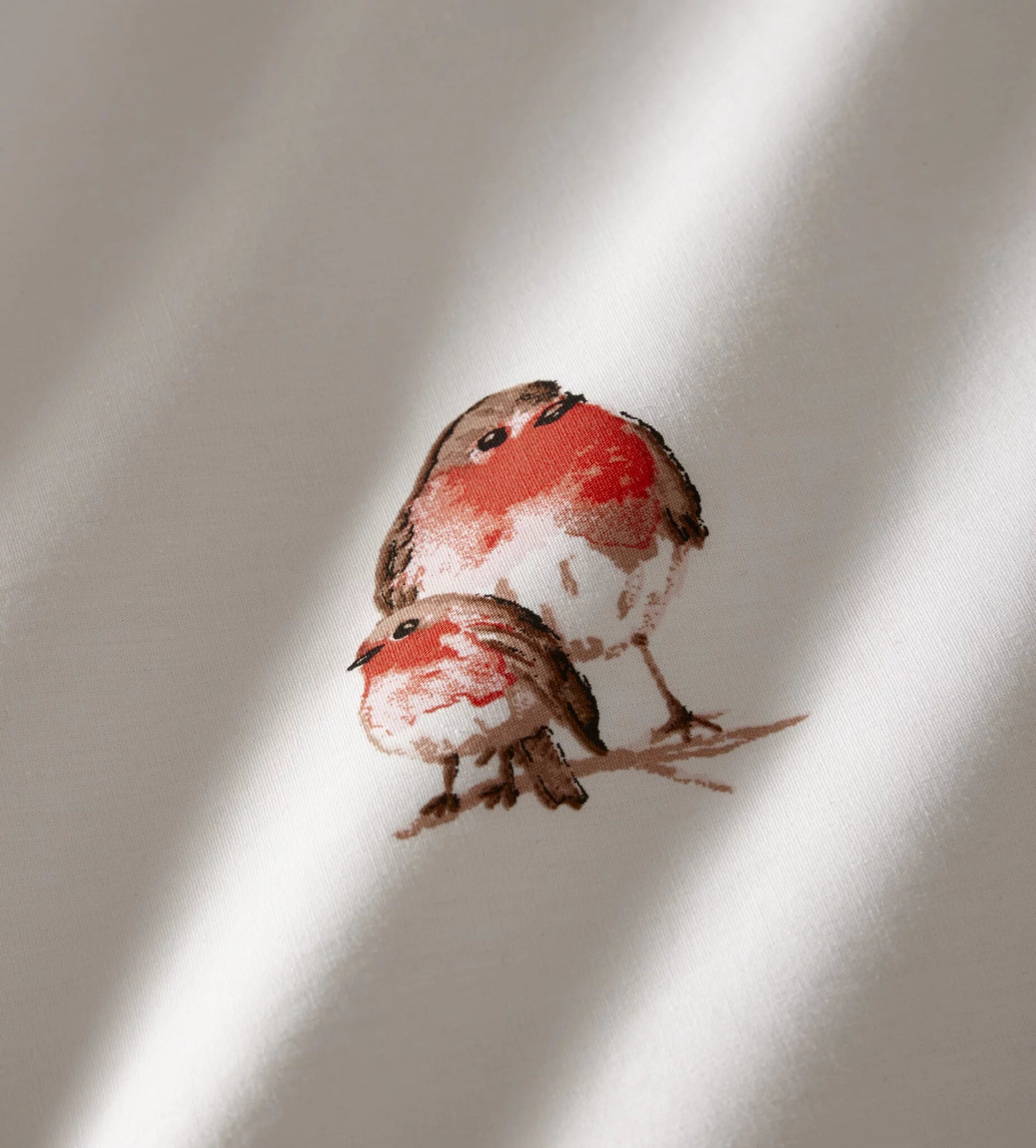 Robins White 100% Cotton Duvet Cover Set by Portfolio Home