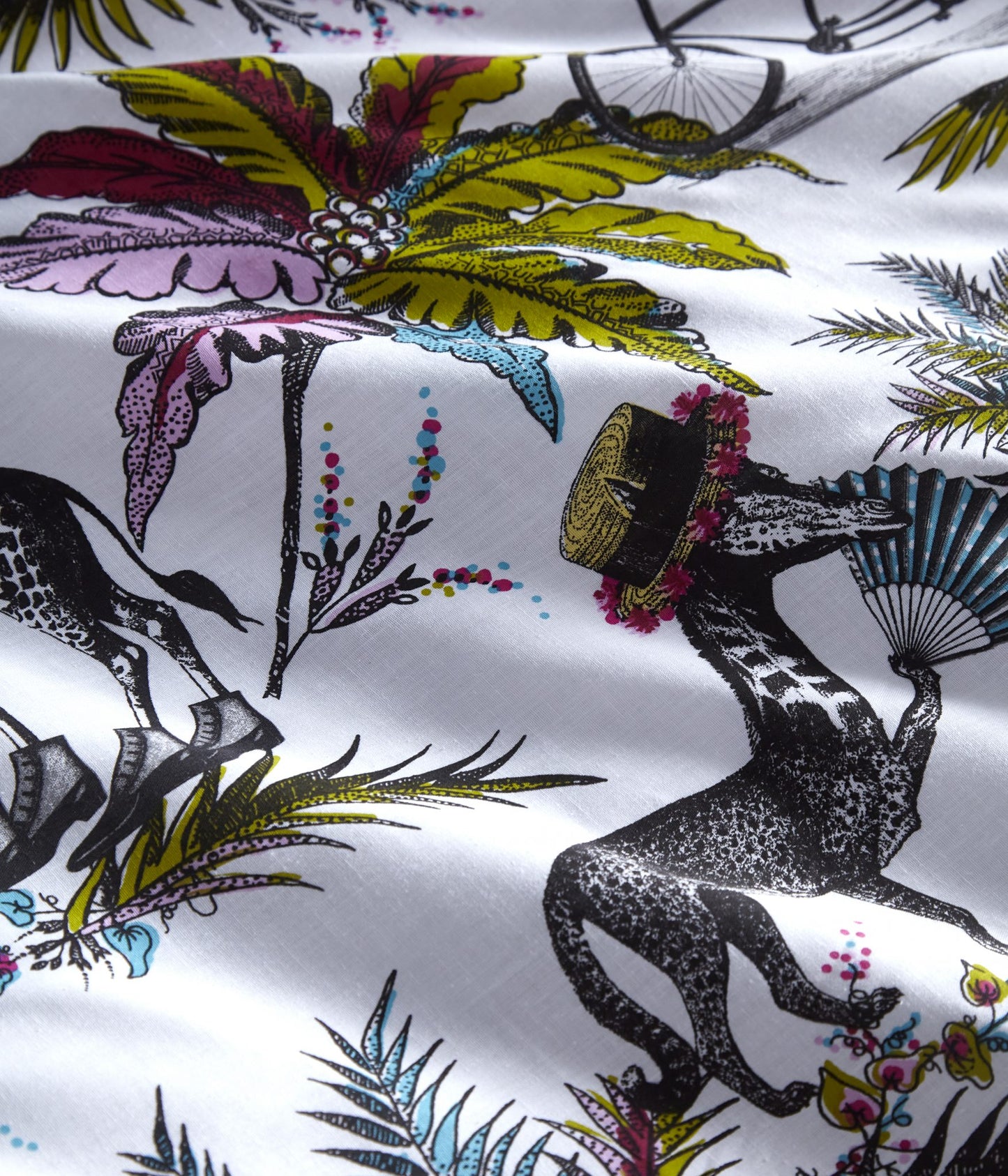 Safari Jumble Multi Duvet Cover Set by Portfolio Home