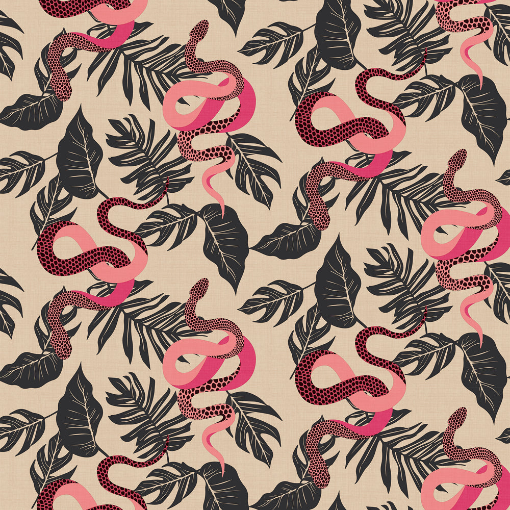 Serpentine Pink/Black SERPENT/WP1/PBL by Furn.