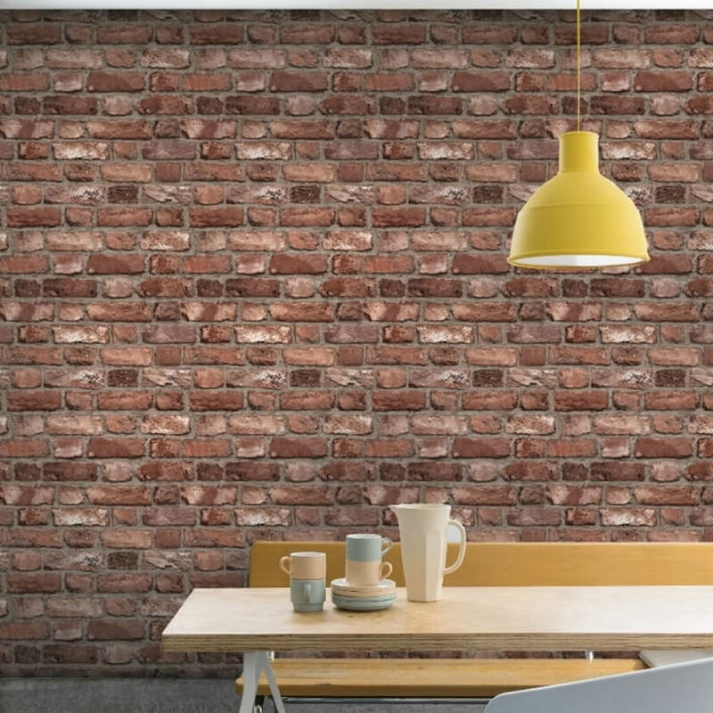 Vintage House Brick Red A28901 by Grandeco